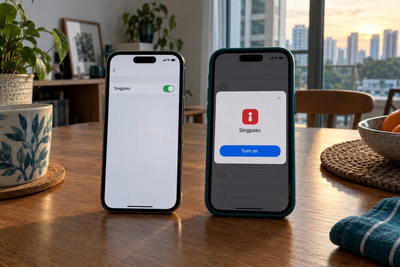 iOS 17.4开启Singpass自动填充开关,iOS 18及以上确认启用通行密钥