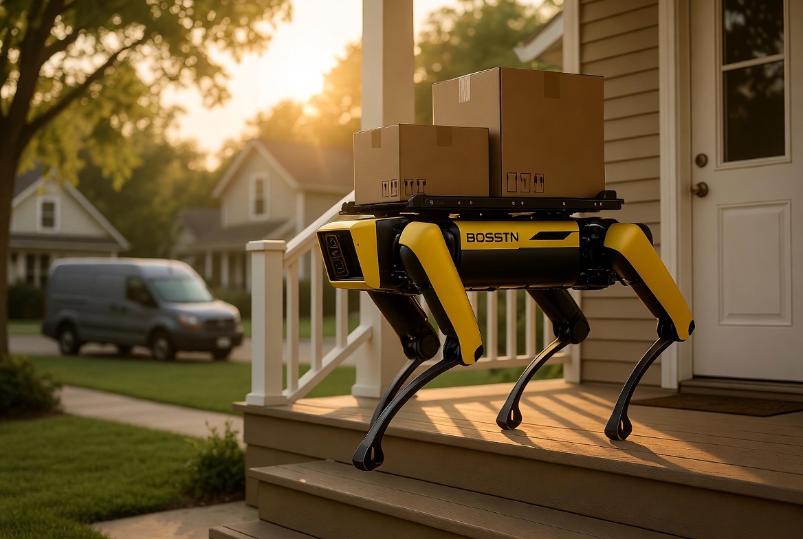 Bad News If You Were Counting on Delivery Work After AI Took Your Job: Boston Dynamics’ Spot Is Coming for the Last Mile