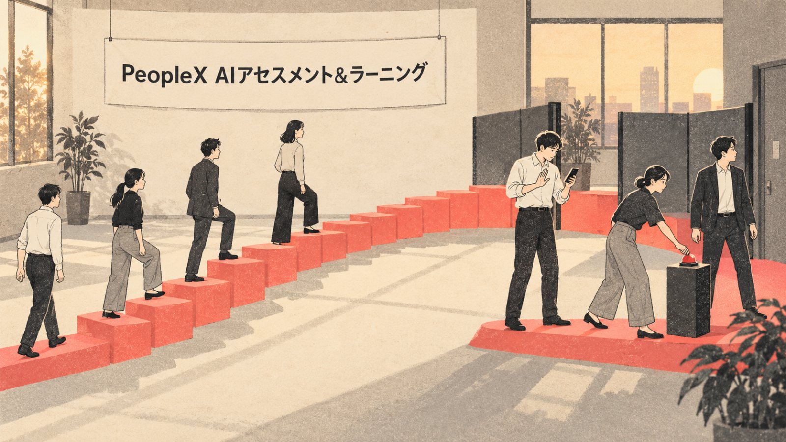 AIスキルを10段階で診断、PeopleXはサイバー訓練まで広げる