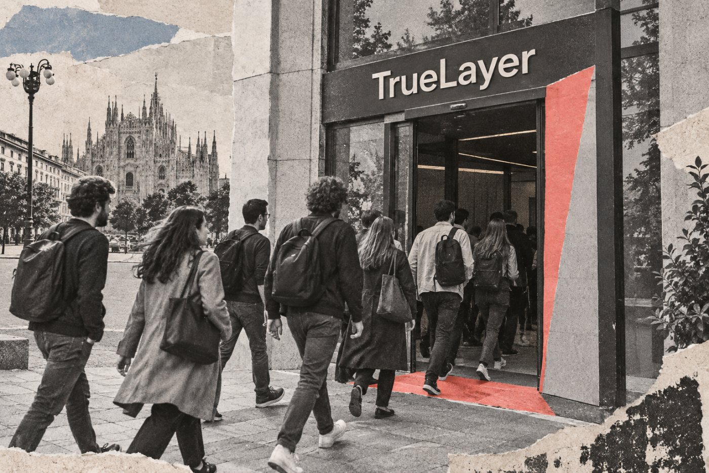 „TrueLayer“ inžinerijos komanda Milane – Italijos investicijos remiamos mokėjimų technologijos centras.