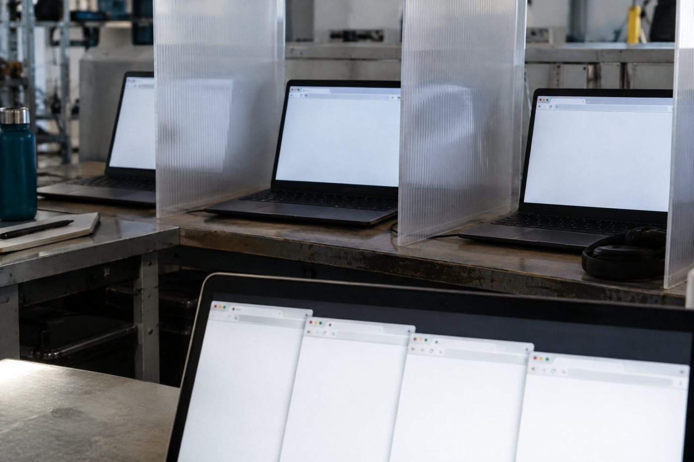 Playwright Test führt Testdateien in getrennten Workern mit isolierten BrowserContexts aus.