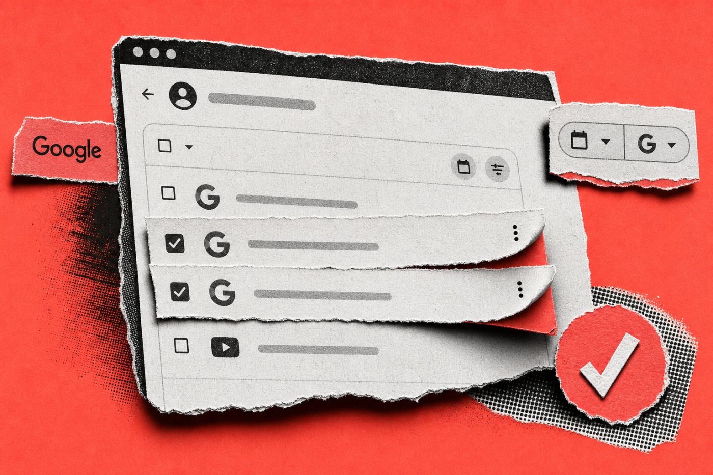 Activités ciblées par date et par produit avant leur suppression du compte Google