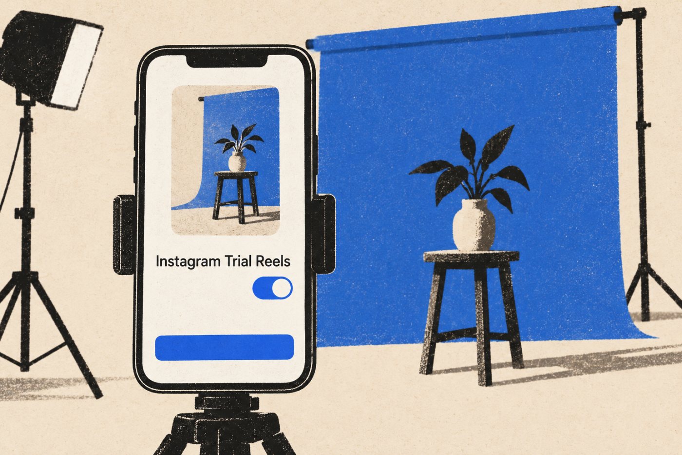 Instagram Reel-ի հրապարակման վերջին էջում միացված է փորձնական հրապարակման ընտրանքը։