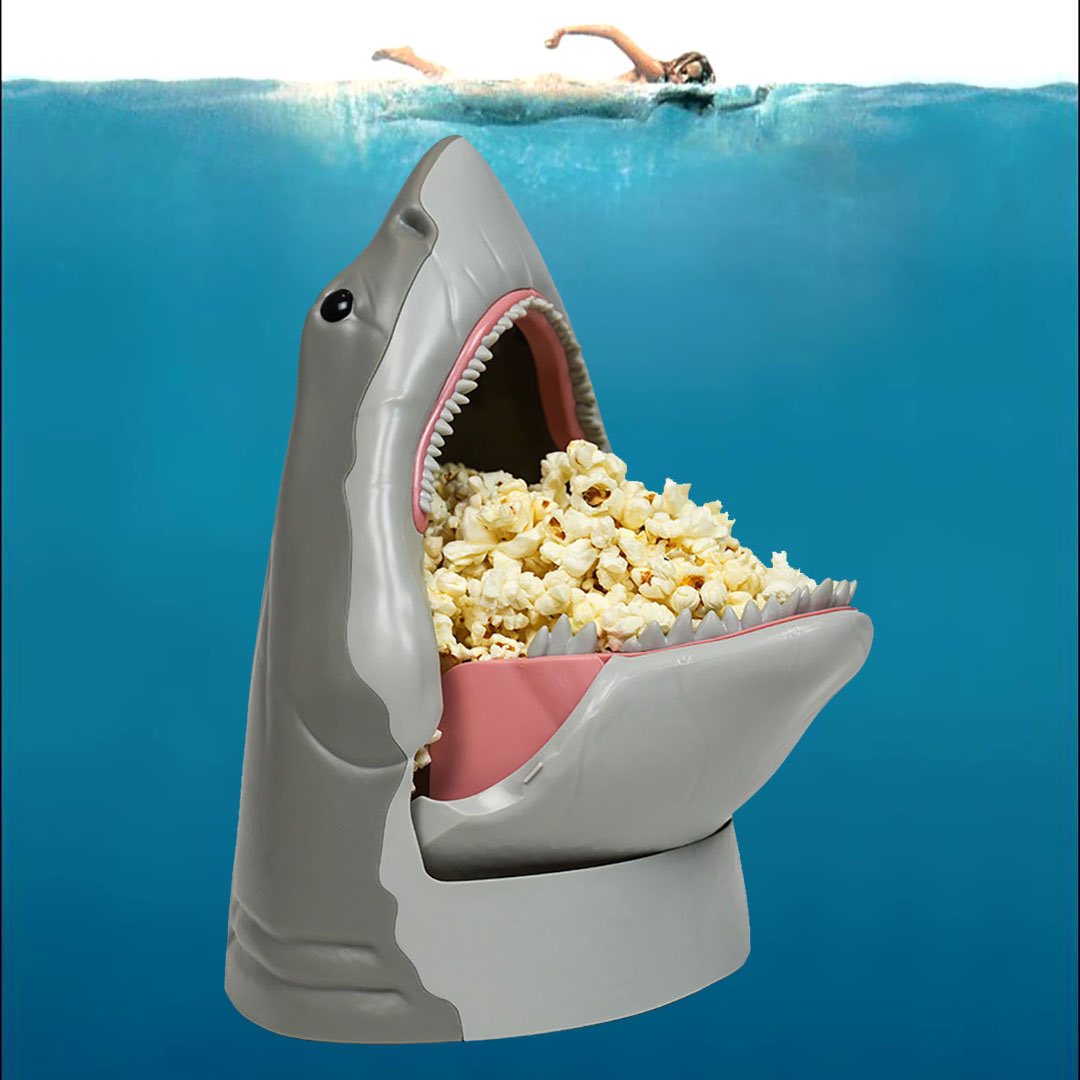 Cinemas Roll Out "Jaws" Popcorn Bucket as Spielberg’s Classic Turns 50