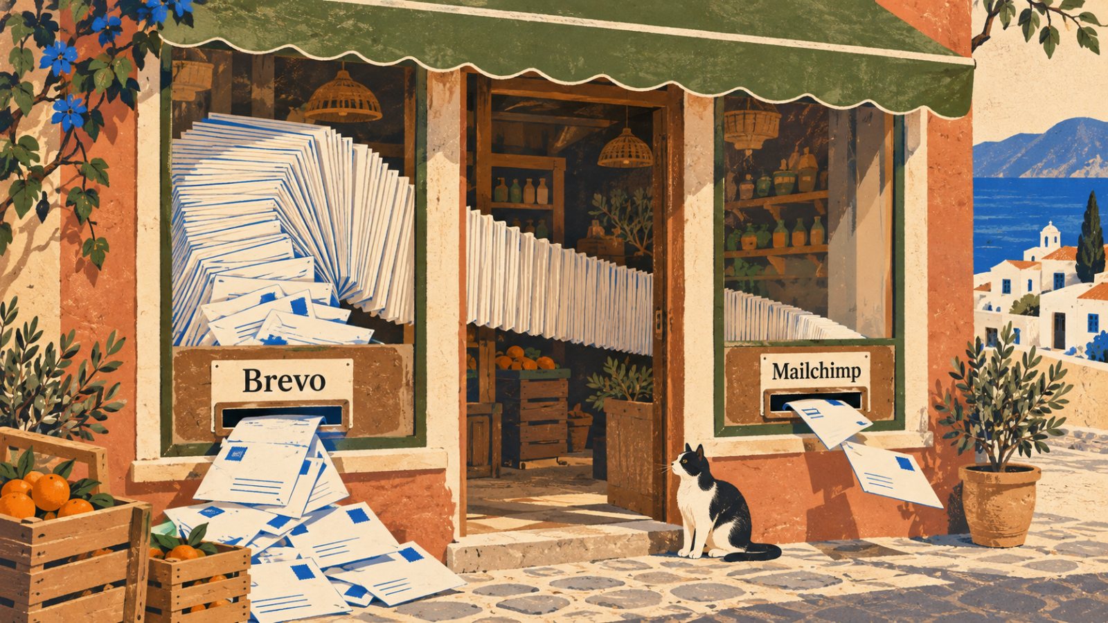 Brevo ή Mailchimp: οι πολλές επαφές δεν χρεώνονται με την ίδια λογική