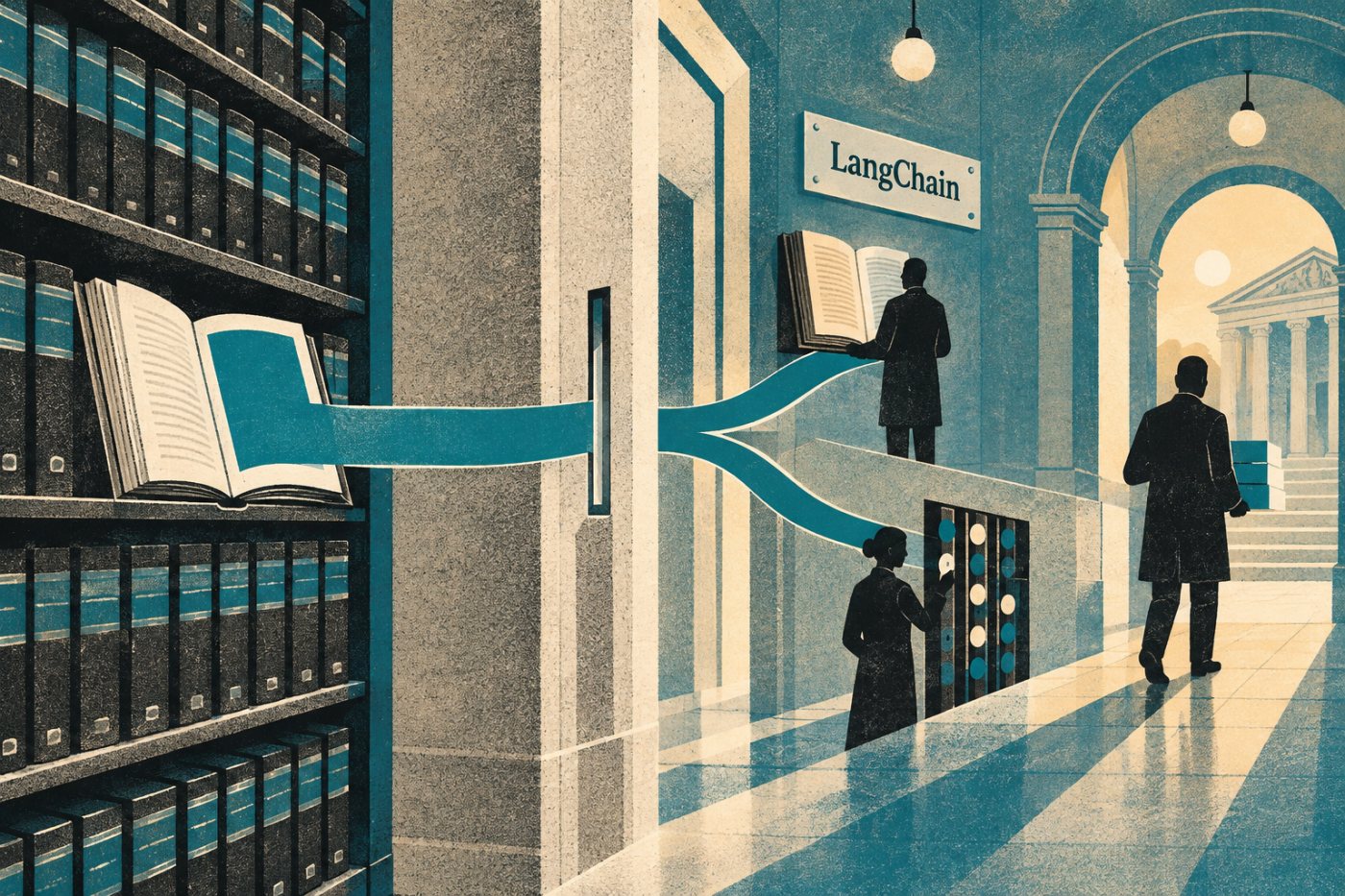 Leitarniðurstaða LlamaIndex verður afmarkað verkfæri innan LangChain-fulltrúa.