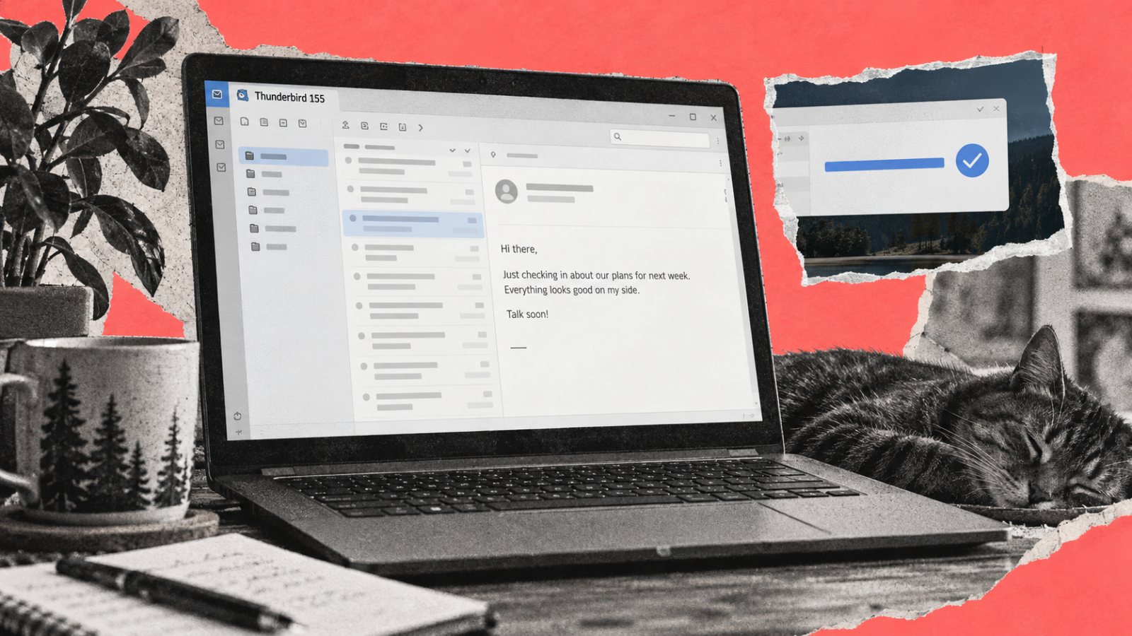 Thunderbird 155 menambal bug memori—email biasa bukan jalur utama