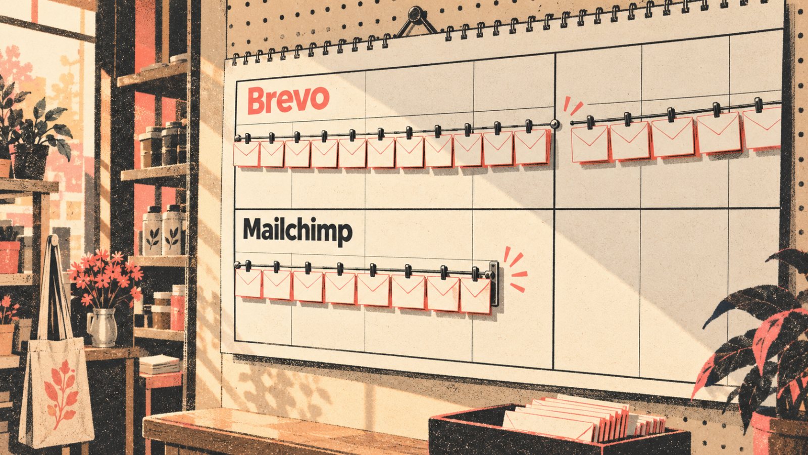 Brevo или Mailchimp: маленькая база ещё не означает меньший счёт