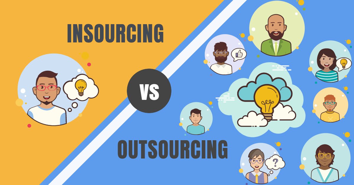 Insourcing vs. Outsourcing – The Detailed Comparison