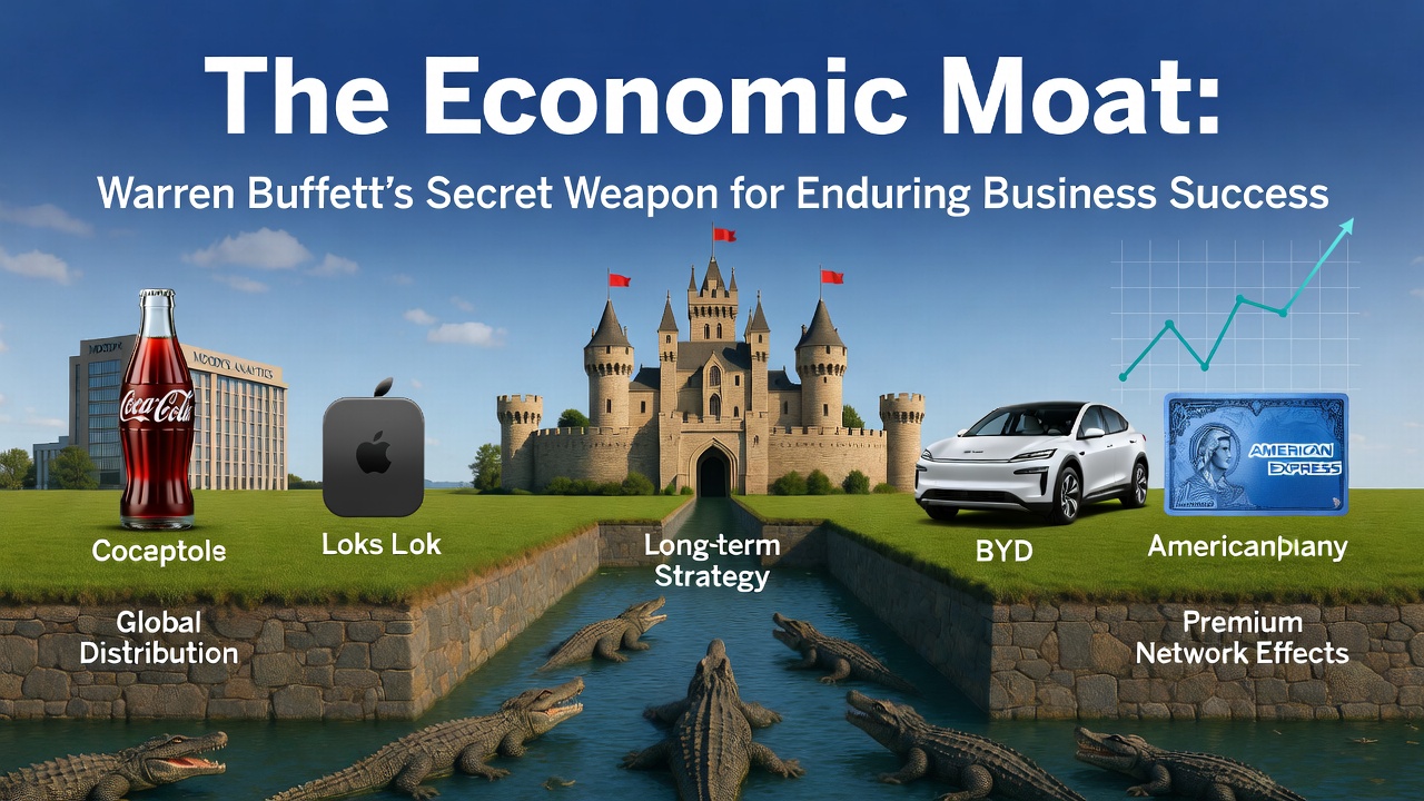 The Economic Moat: Warren Buffett's Secret Weapon for Enduring Business Success