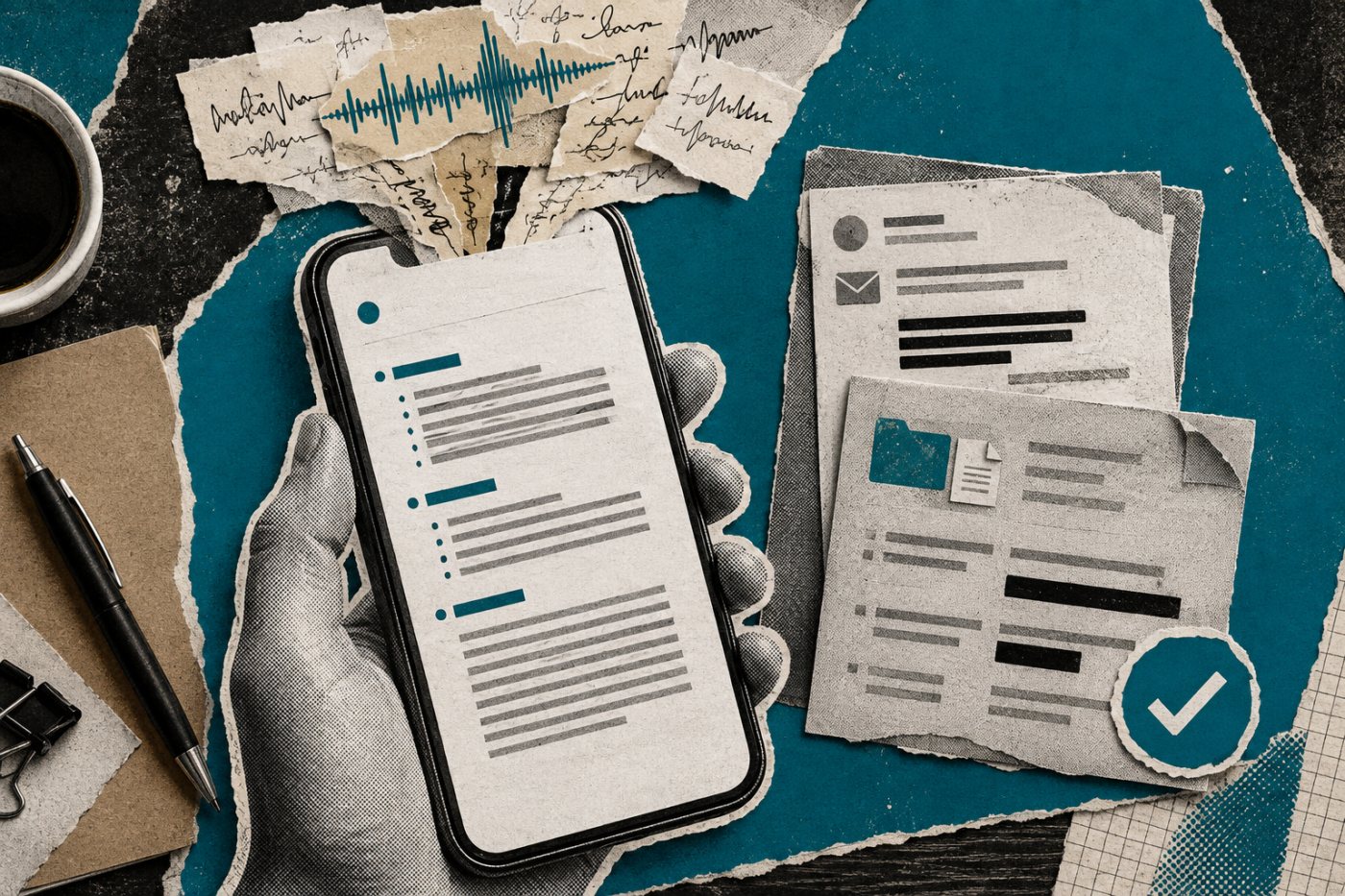 Docs Live بولے گئے منتشر منصوبہ جاتی خیالات کو اجازت یافتہ دفتری معلومات کے ساتھ منظم ابتدائی مسودے میں بدل رہا ہے