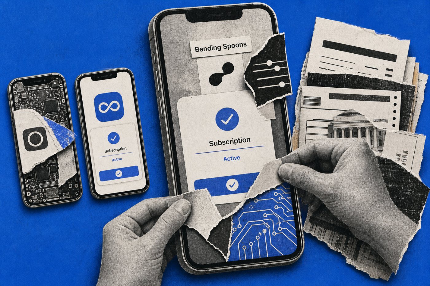 تزامن إعادة هيكلة عدة أعمال رقمية مع خدمة الدين من التدفقات النقدية للاشتراكات.