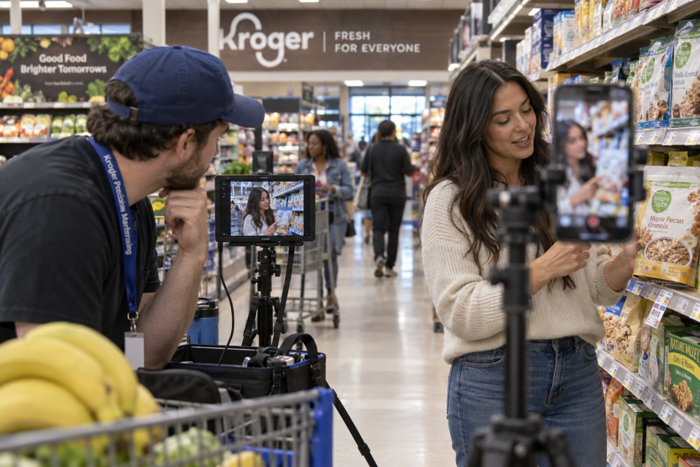 Un contenu de créateur passe à une amplification payante ciblée à partir de signaux d’achat.