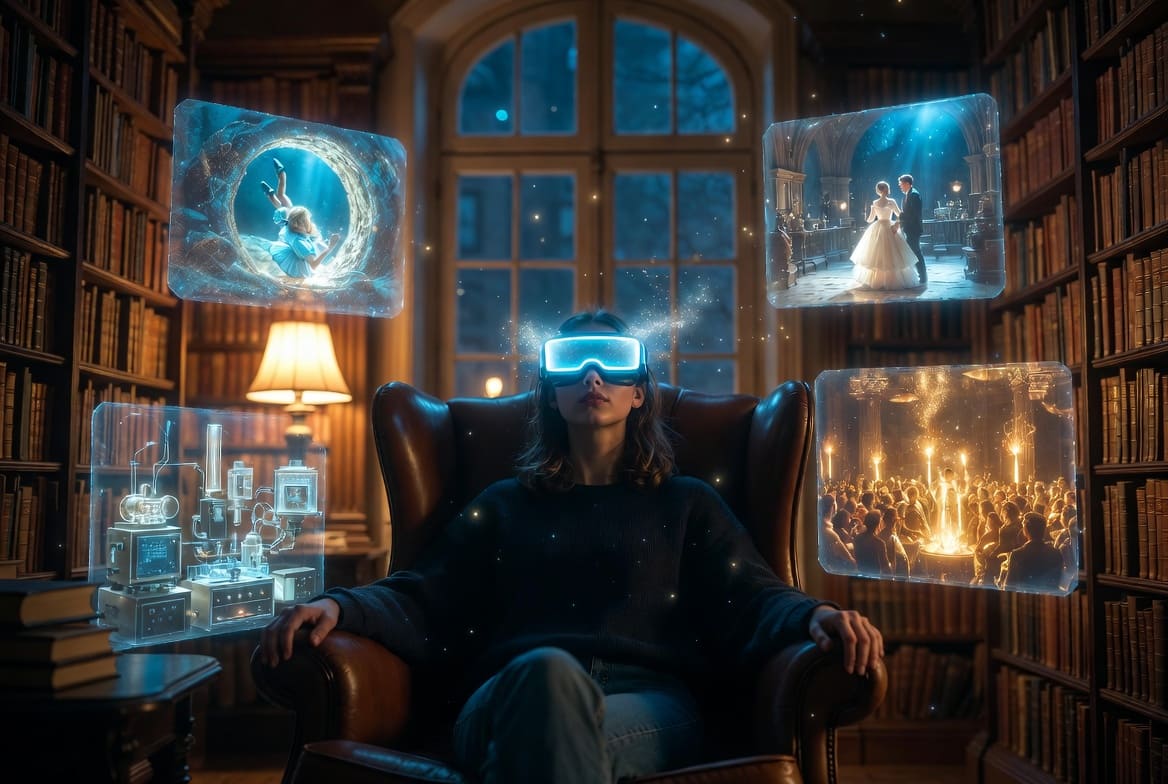 ИИ-ремейк классики: Character.AI запустил интерактивные миры c.ai Books