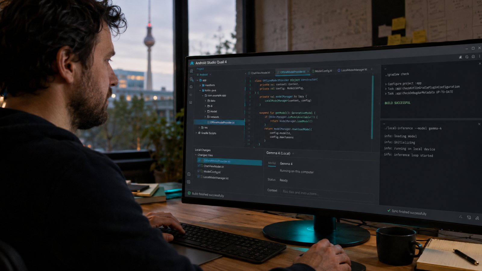 Android Studio Quail 4 bringt Gemma lokal – AGP 9.4 setzt die Grenze