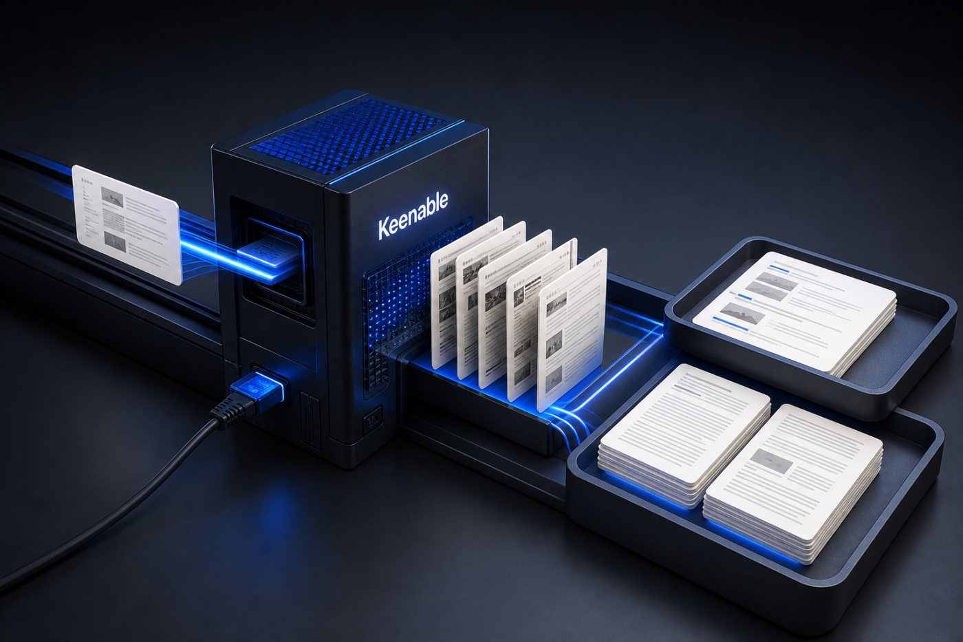 La Search API de Keenable recupera resultados y contenido limpio para que un agente de IA continúe una tarea.