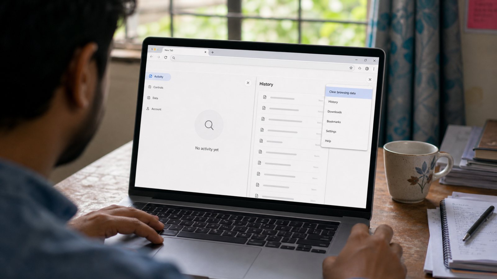 Google My Activity মুছলেও browser history থাকে—দুটিই পরিষ্কার করার উপায়