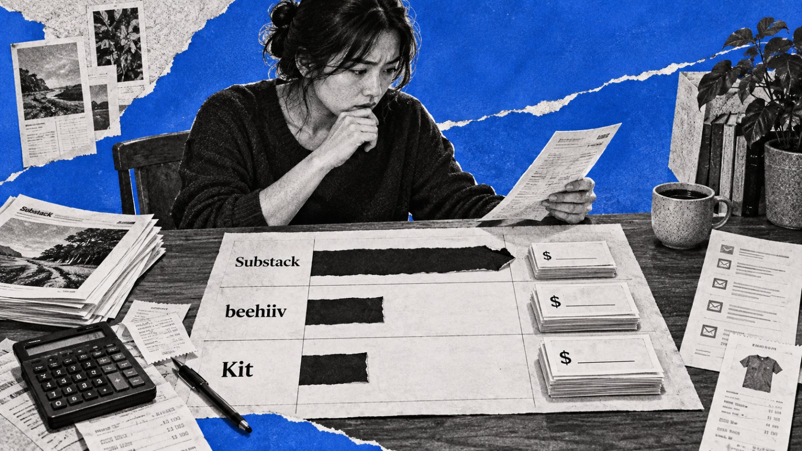 Substack, beehiiv hay Kit: khi nào phí 10% trở nên quá đắt?