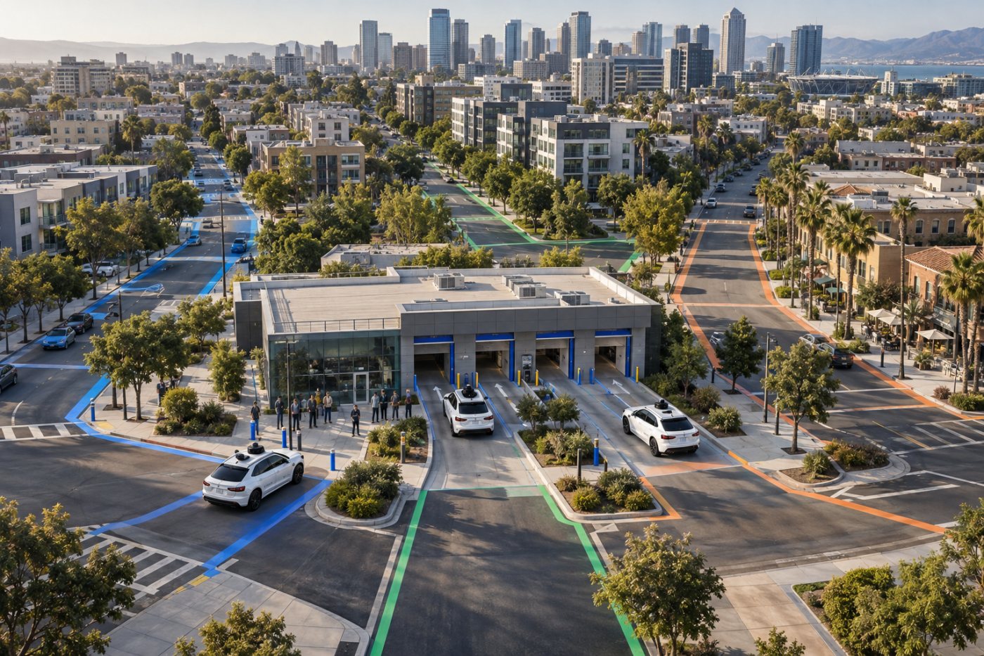 Waymo 차량이 여러 도시의 제한된 운행 구역으로 확대되는 상용화 과정