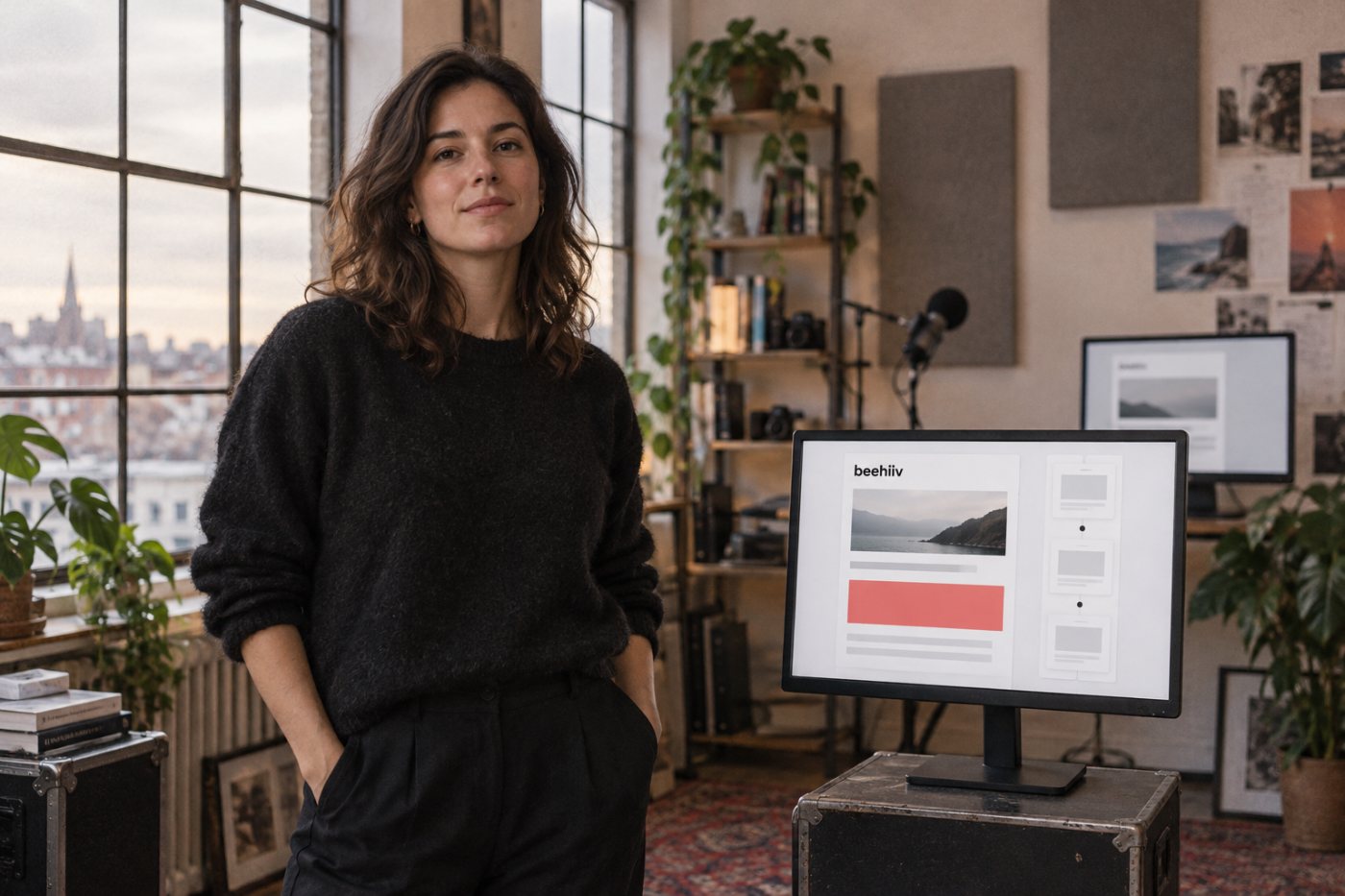 Beehiiv connects newsletter ad placement with automated subscriber onboarding for an advertising-led publication.