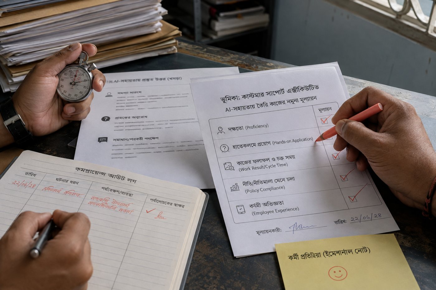 বাস্তব AI-সহায়ক কাজের দক্ষতা, প্রয়োগ, কাজের ফল ও নীতিপালন একসঙ্গে যাচাই করছে একটি দল