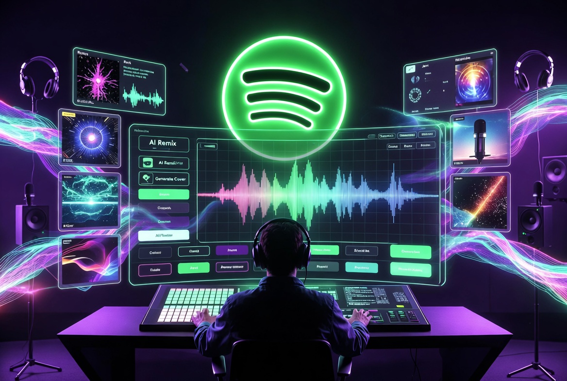 Spotify Just Made AI Covers Official: Fan-Made Remixes Are Coming to Premium (And Artists Actually Get Paid)