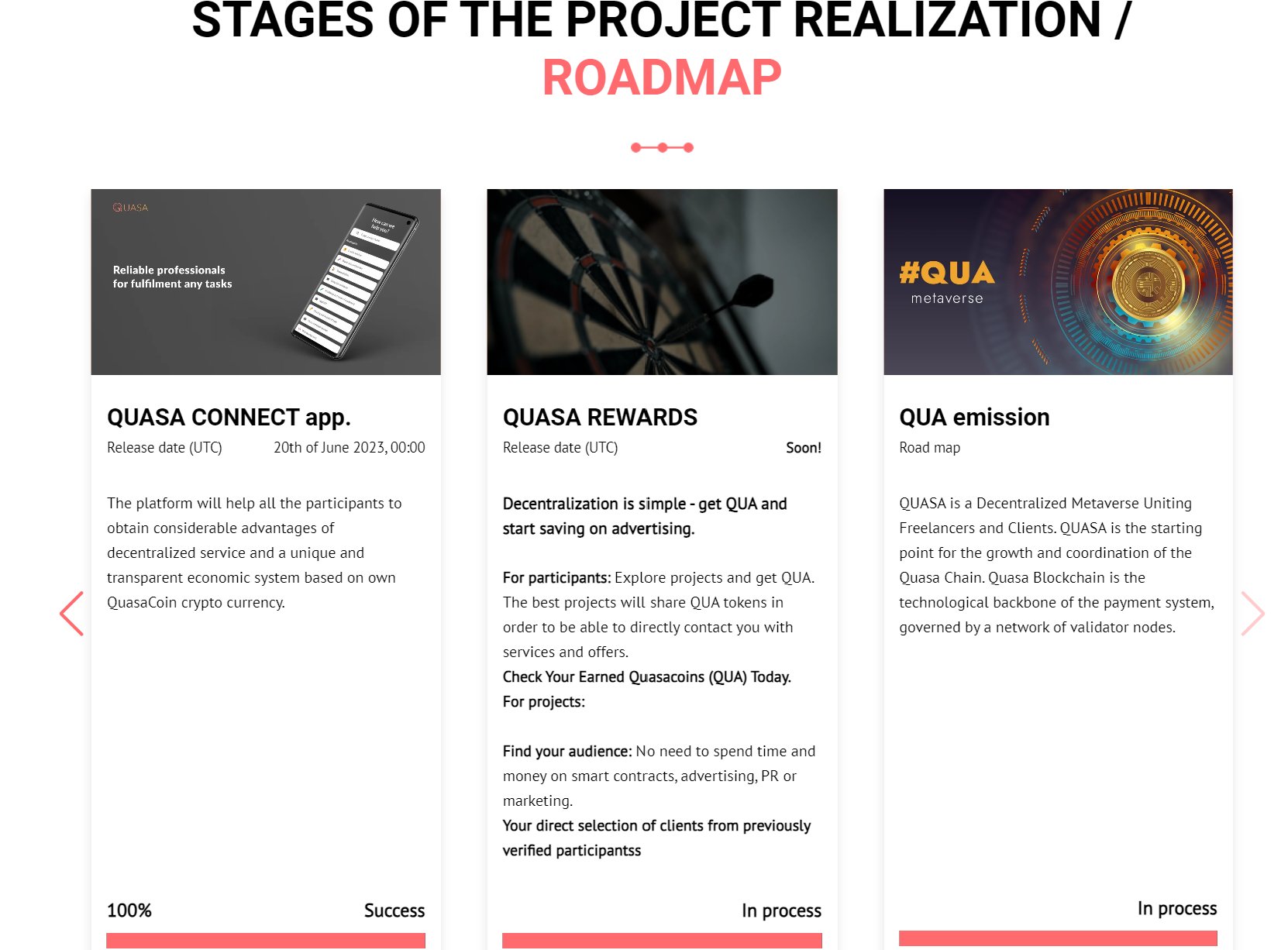 New Project Announcement QUASA REWARDS