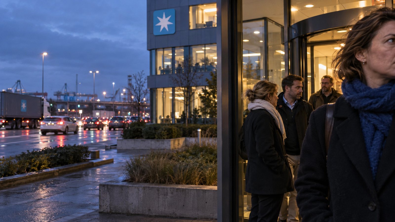 Maersk schrapt drie thuiswerkdagen: Antwerpse bedienden staken