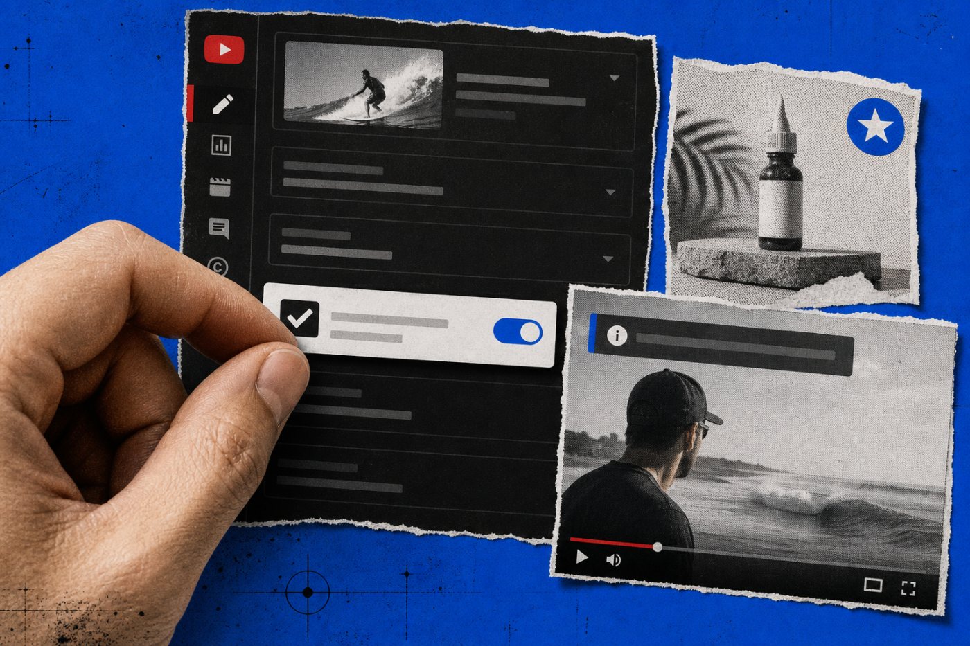 Включение платного продвижения в YouTube Studio приводит к уведомлению в начале спонсорского видео.