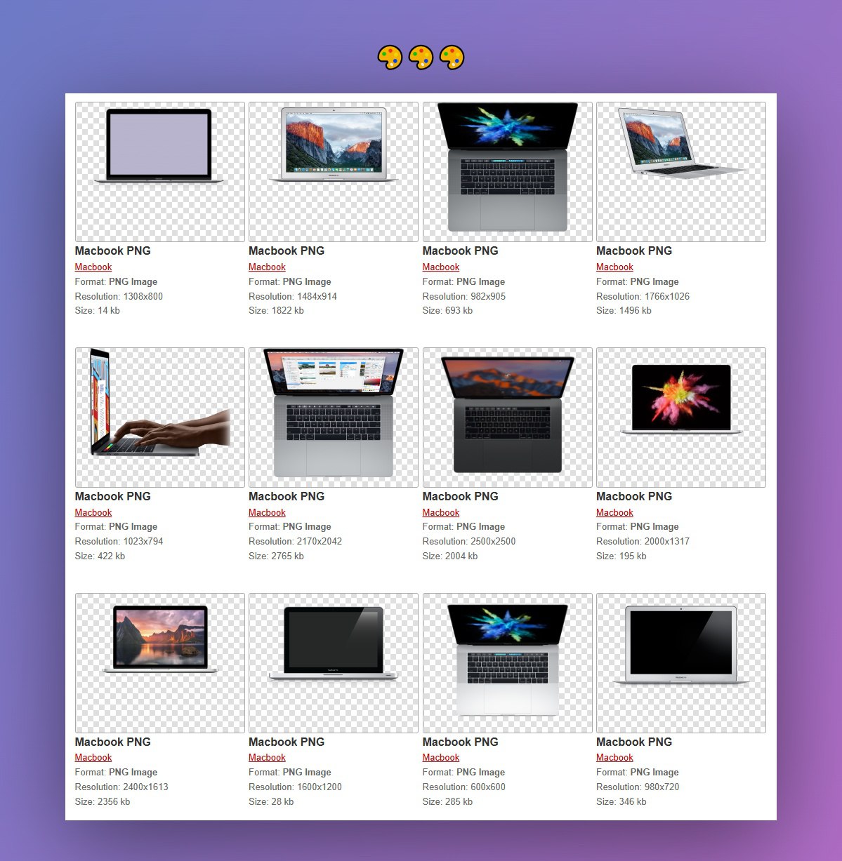 Tens of Thousands of Transparent PNG Images — All in One Place