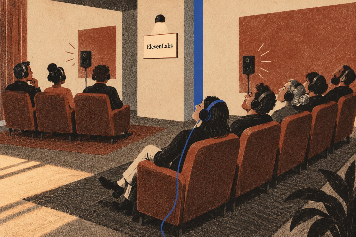 ElevenLabs un arhivēto PlayHT ierunu salīdzinājums īsā reklāmā un garā stāstījumā.