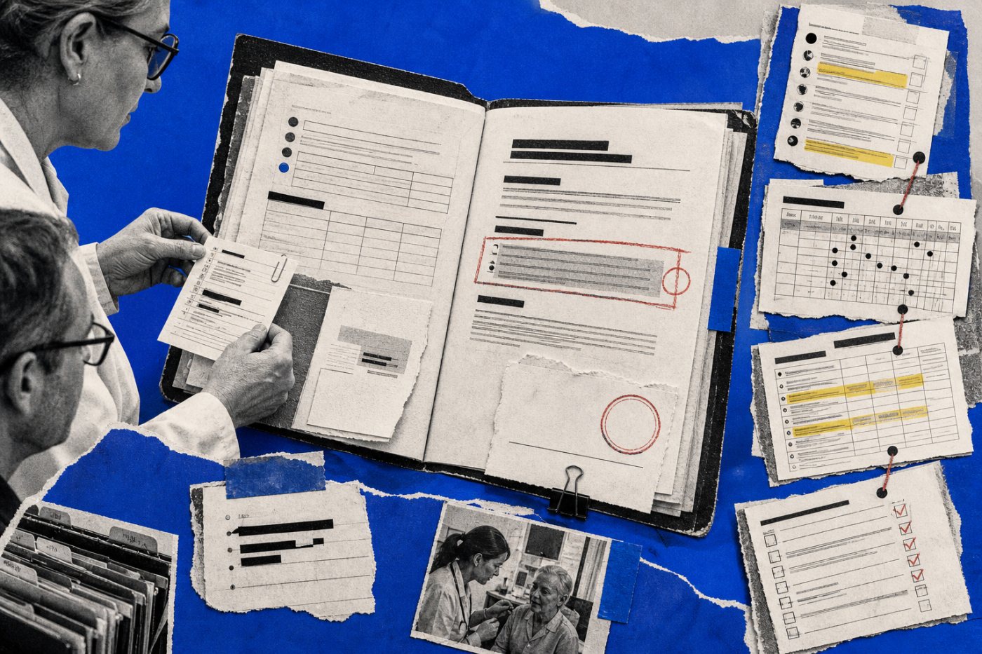 Fachleute prüfen Herkunft und Folgen einer KI-gestützten Studienänderung vor der Freigabe.