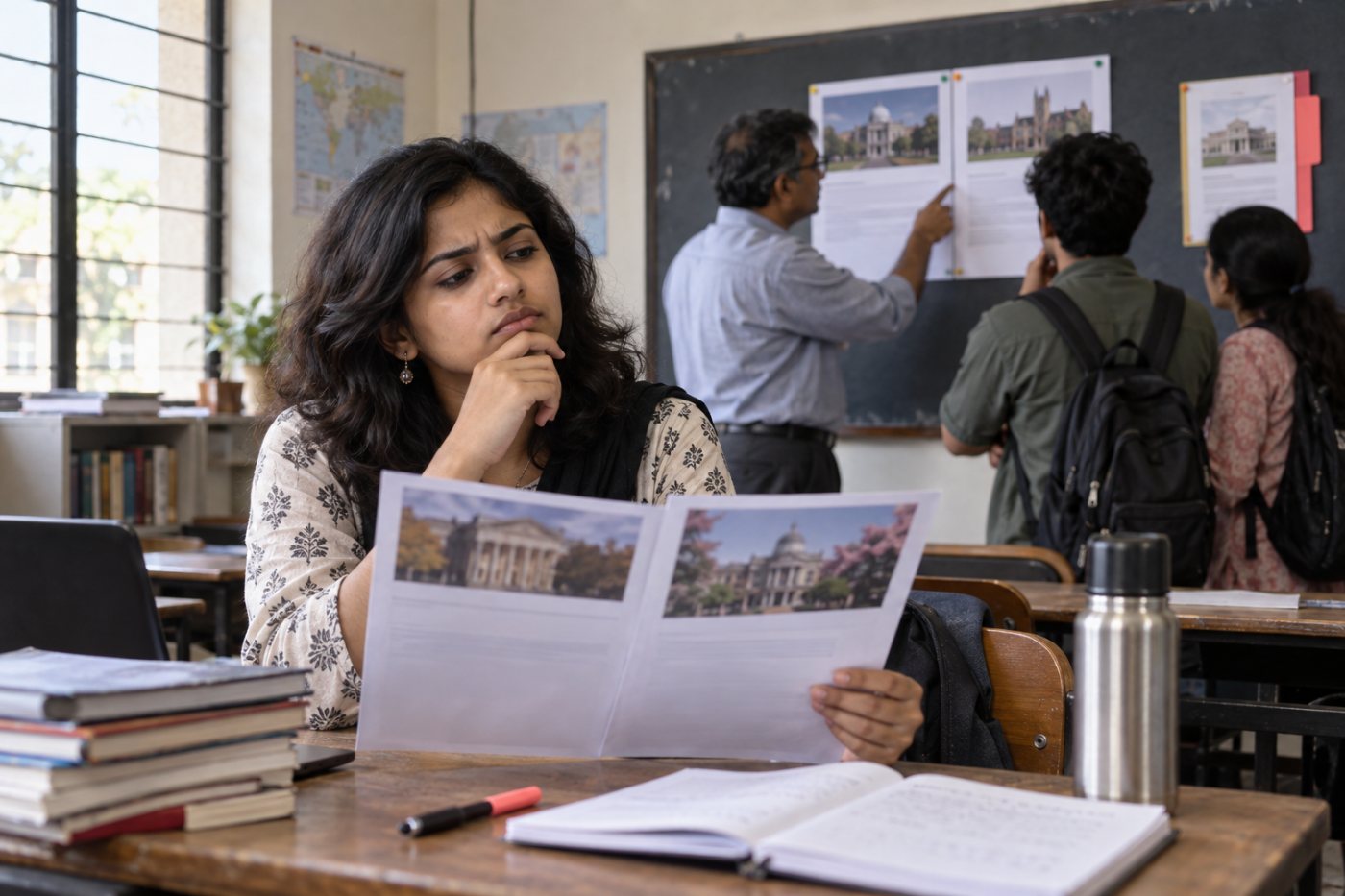 भारतीय पत्रकारिता विद्यार्थी दो अमेरिकी विद्यालयों तक सीमित पहल और प्रत्यक्ष आवेदन की अनुपलब्धता का अध्ययन करते हुए