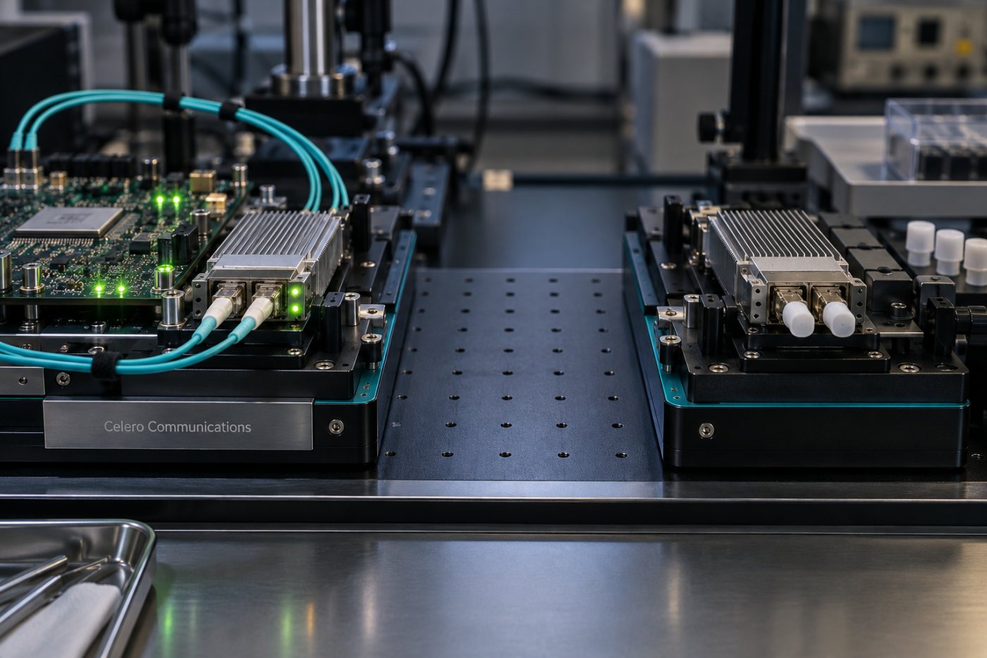 Celeros technische Roadmap führt von optischen 1,6T- zu 3,2T-Verbindungen.