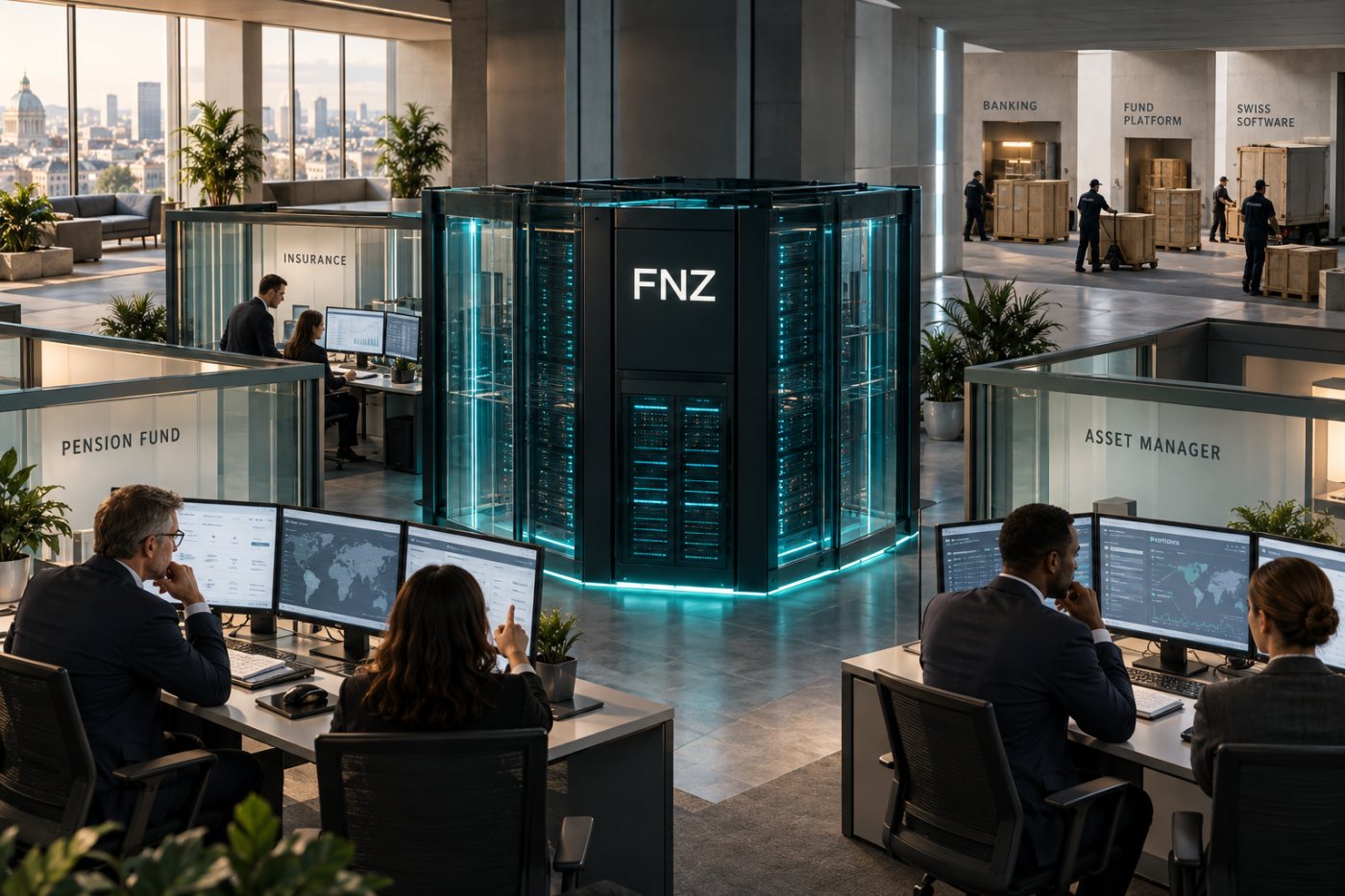 FNZ bündelt nach den Veräußerungen Ressourcen im Geschäft mit Wealth-Management-Plattformtechnologie.