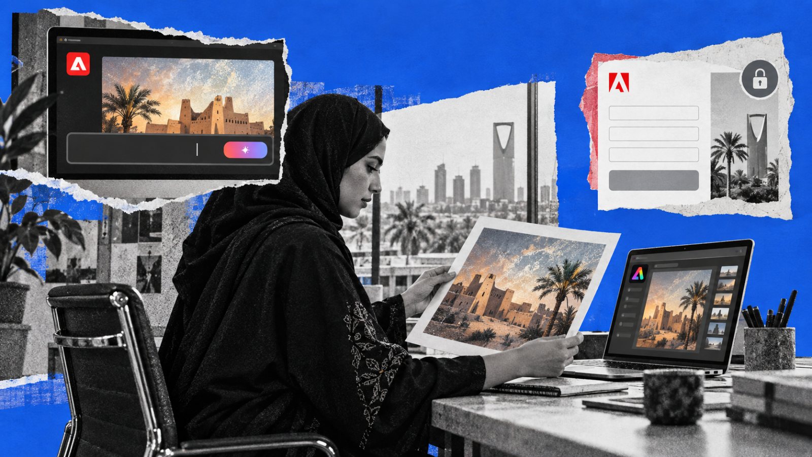 Suudi Arabistan’da Adobe AI araçları 27 milyon kişiye bir yıl ücretsiz
