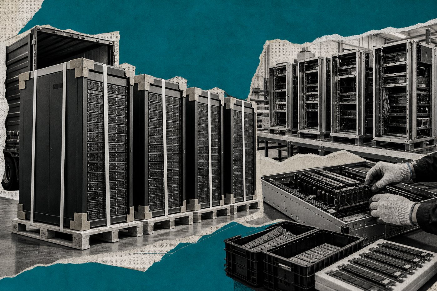 Sistem pusat data NVIDIA menunggu penyelesaian dan pengiriman di tengah keterbatasan komponen serta kapasitas pasokan.