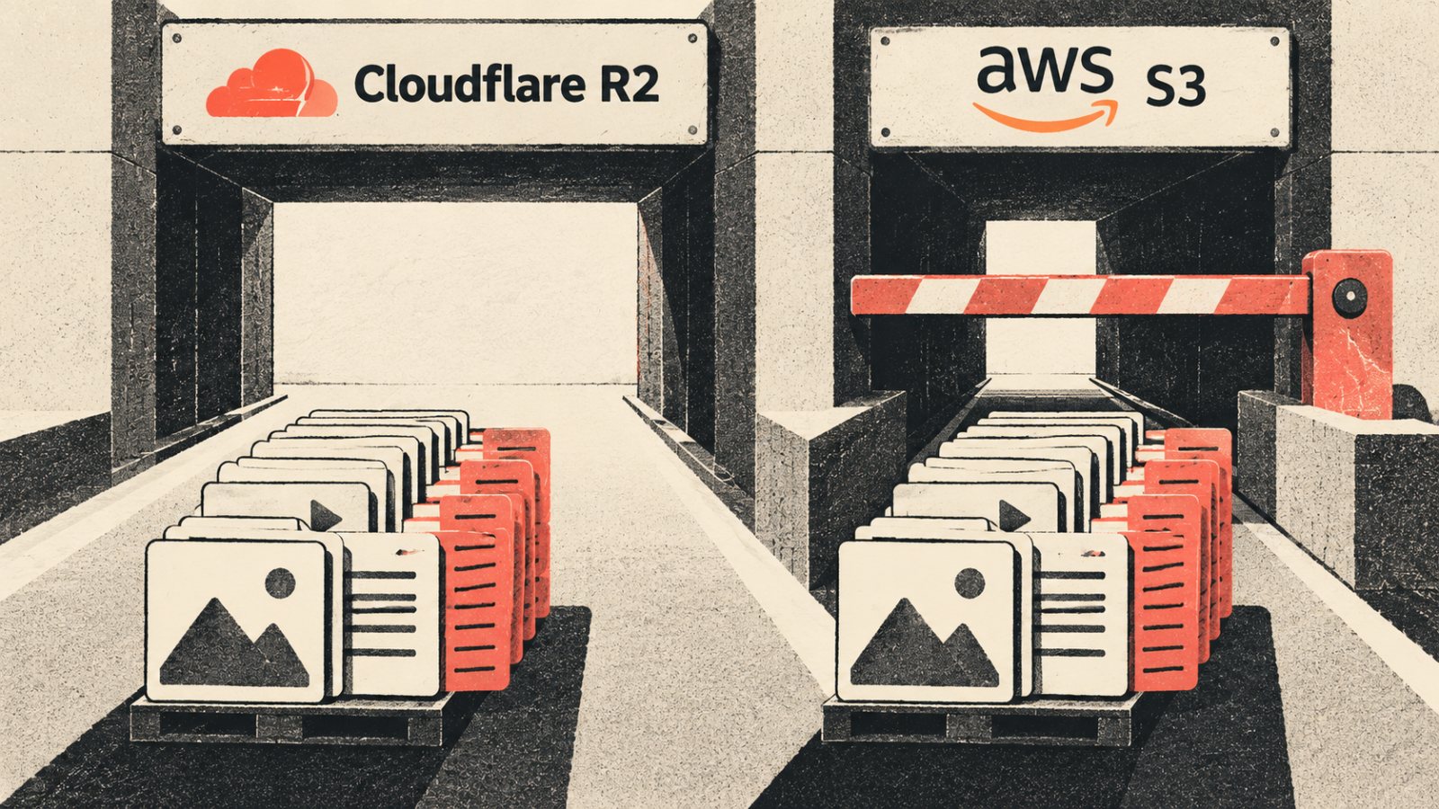 Cloudflare R2还是Amazon S3:免出网费也要先算请求量