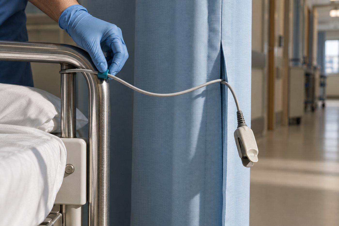 NHS staff prepare a clinical setting as the government develops clearer responsibilities for using and monitoring AI-enabled medical devices.