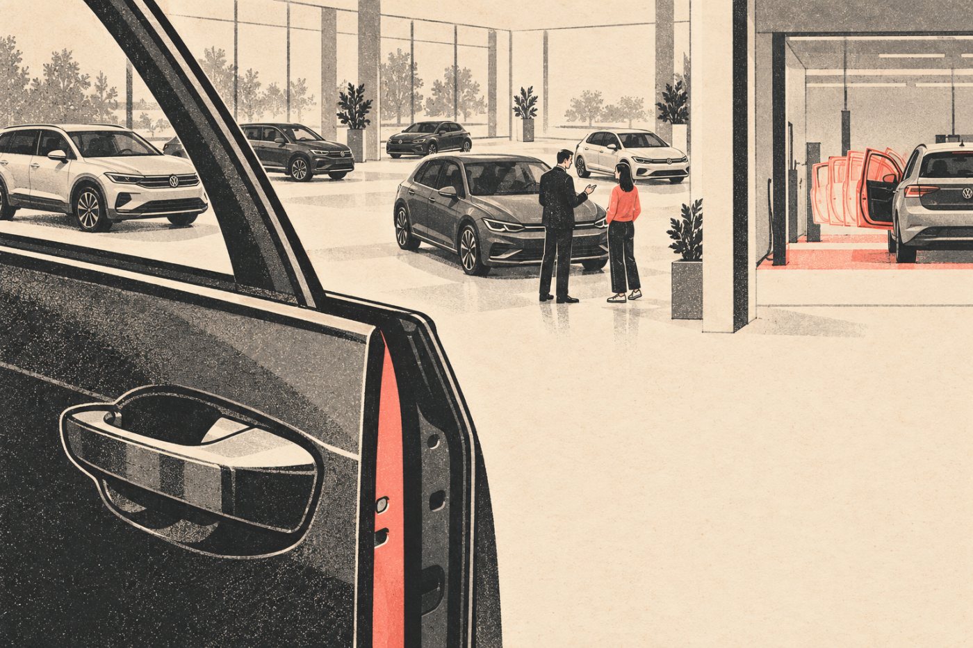 Volkswageni sõidukid ja müügitöö viitavad sellele, et Copiloti ligipääs, töötajate kasutus ning agentide aktiivsus kirjeldavad eri asju.