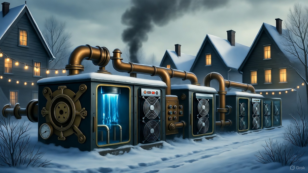Finland Turns Mining Farm Heat into Home Heating Solution
