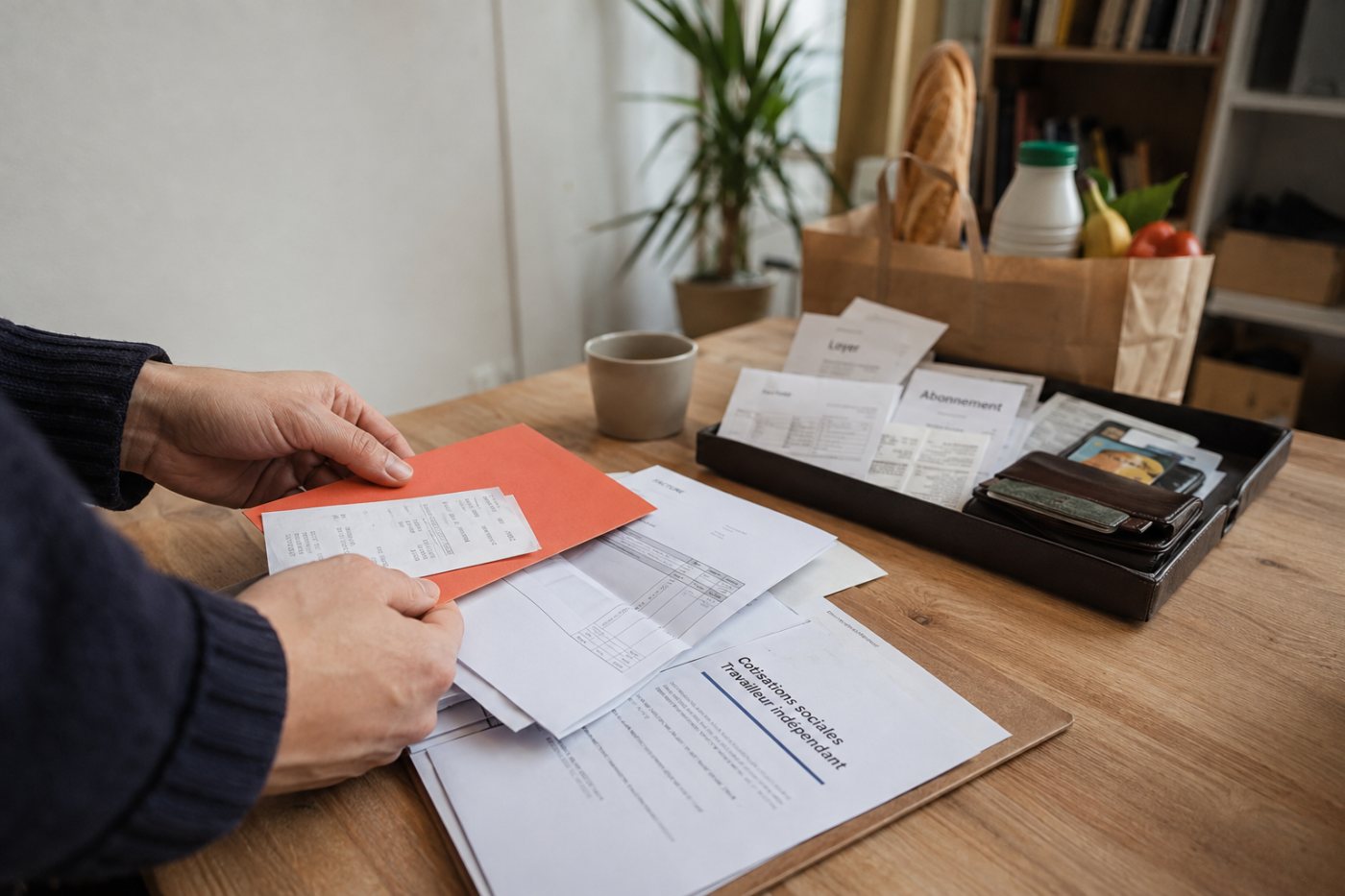Séparation des encaissements, charges et virements professionnels des dépenses personnelles