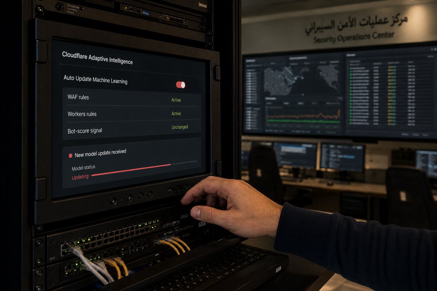 عميل Enterprise يفعّل التحديث التلقائي للنموذج مع استمرار القواعد الحالية في استخدام درجة الروبوت نفسها