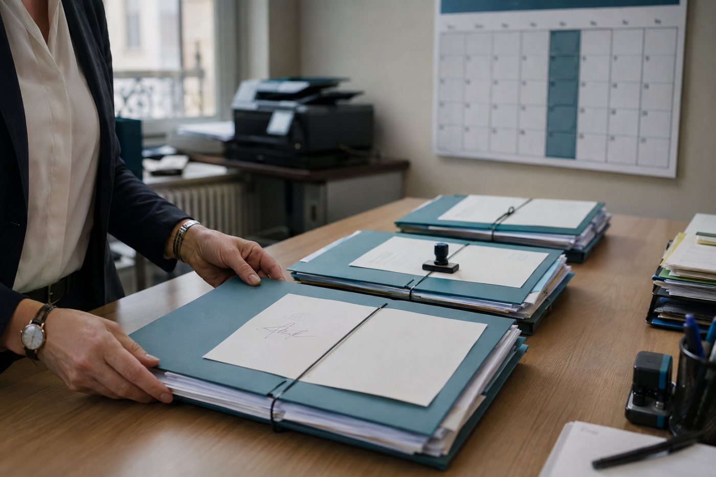 Trois calendriers de rupture montrant que la fin du contrat détermine l’ancienne ou la nouvelle durée d’ARE