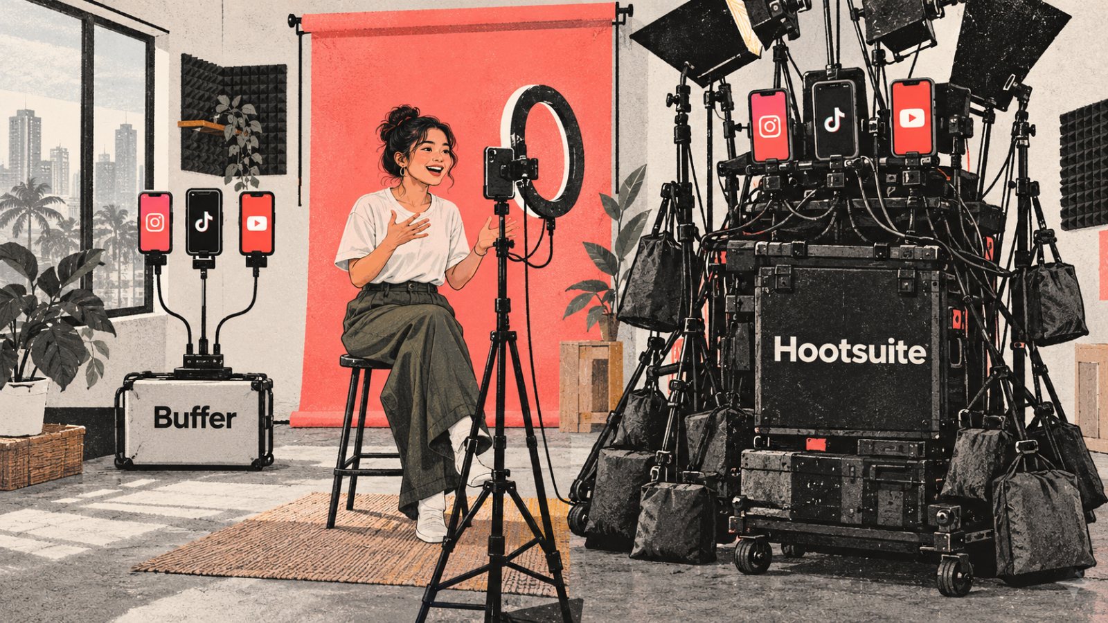 Buffer o Hootsuite: kada channel o kada user ang tunay na gastos
