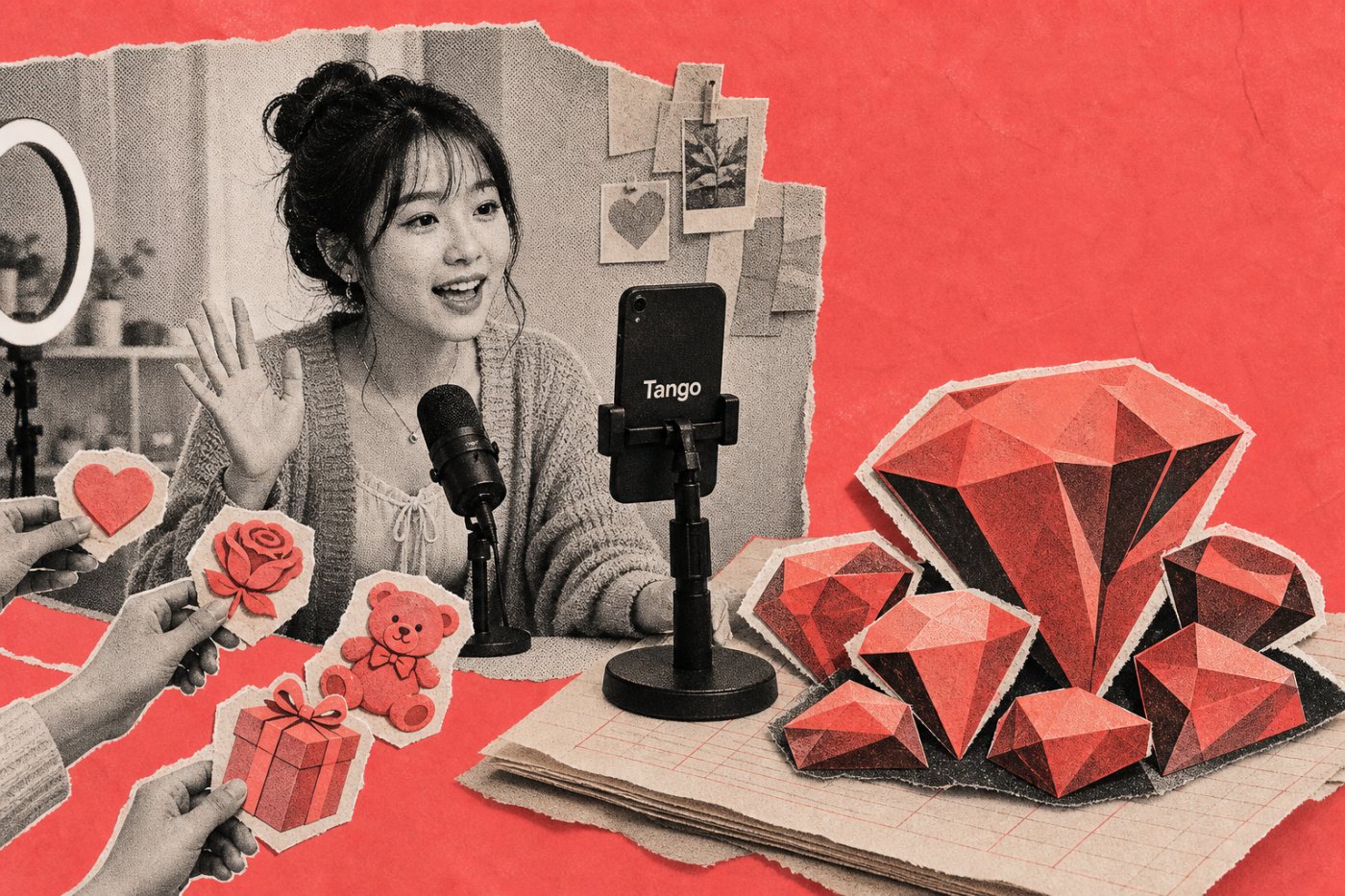 Tangoのライブ配信中にギフトがDiamonds残高へ反映される仕組み