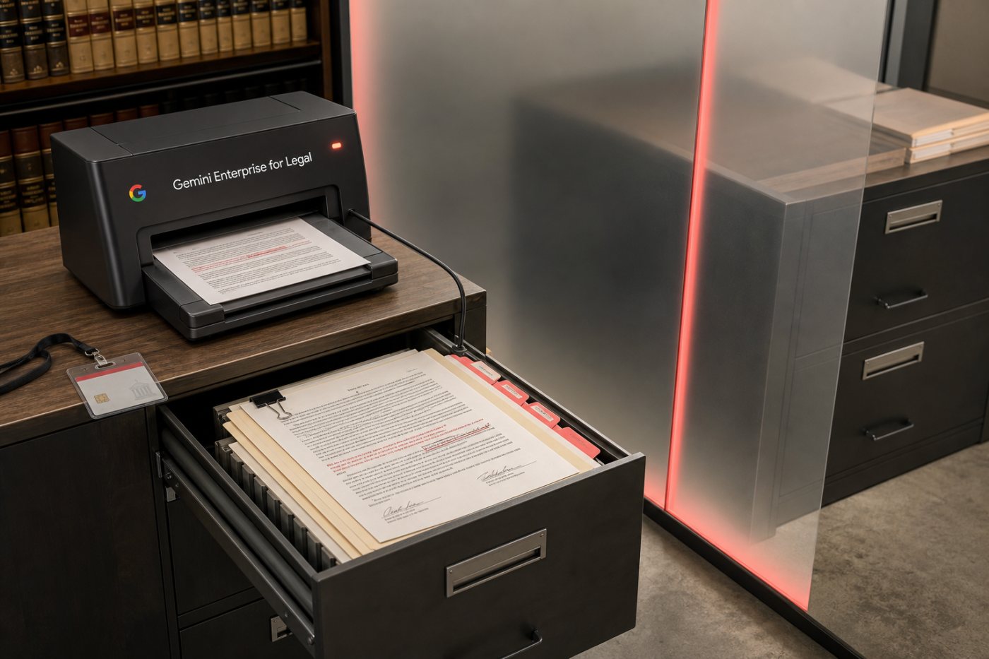 Inherited permissions allow access to one legal matter while keeping a restricted client matter unavailable.