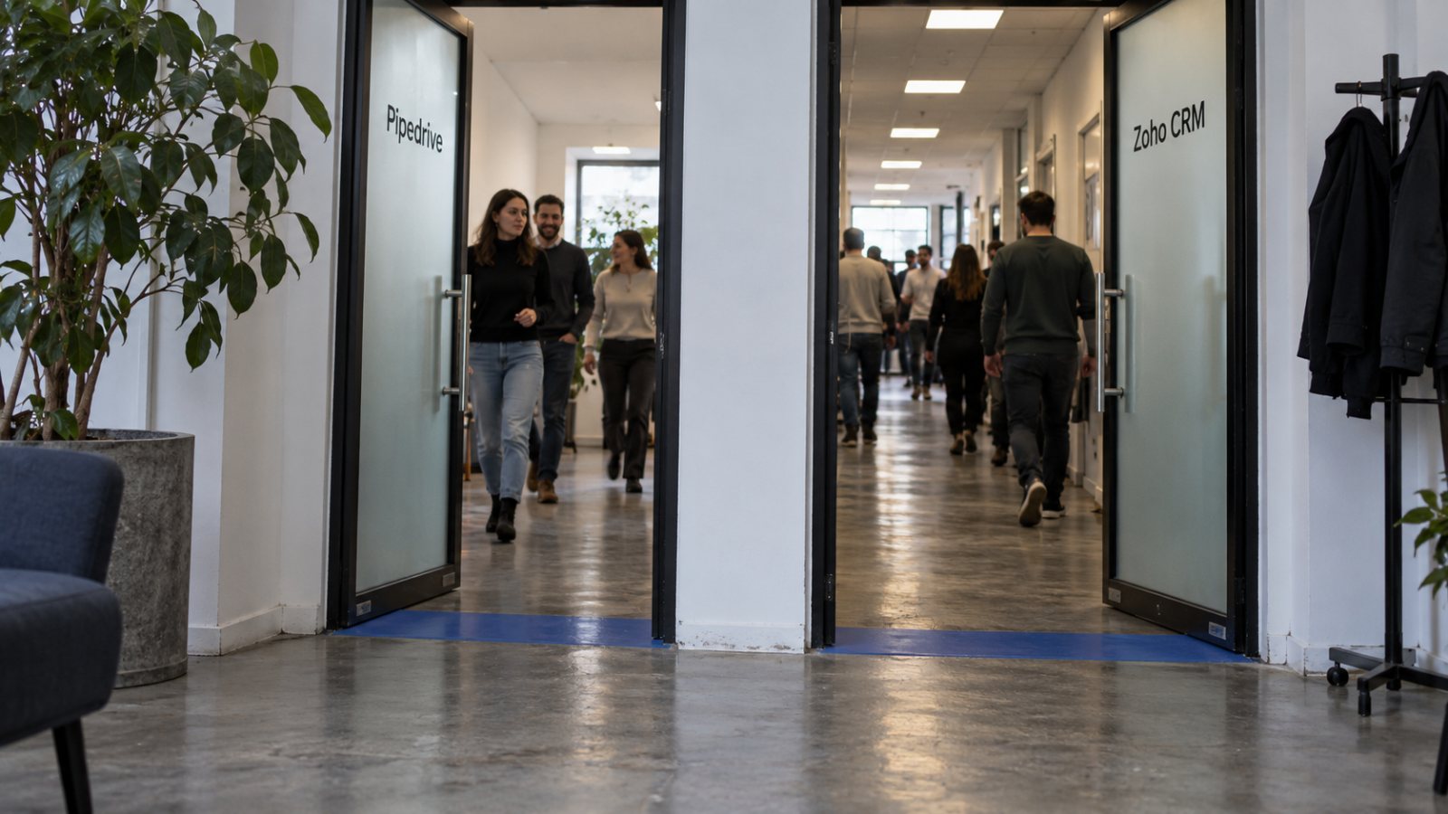 Pipedrive sau Zoho CRM: aceeași intrare ascunde costuri diferite