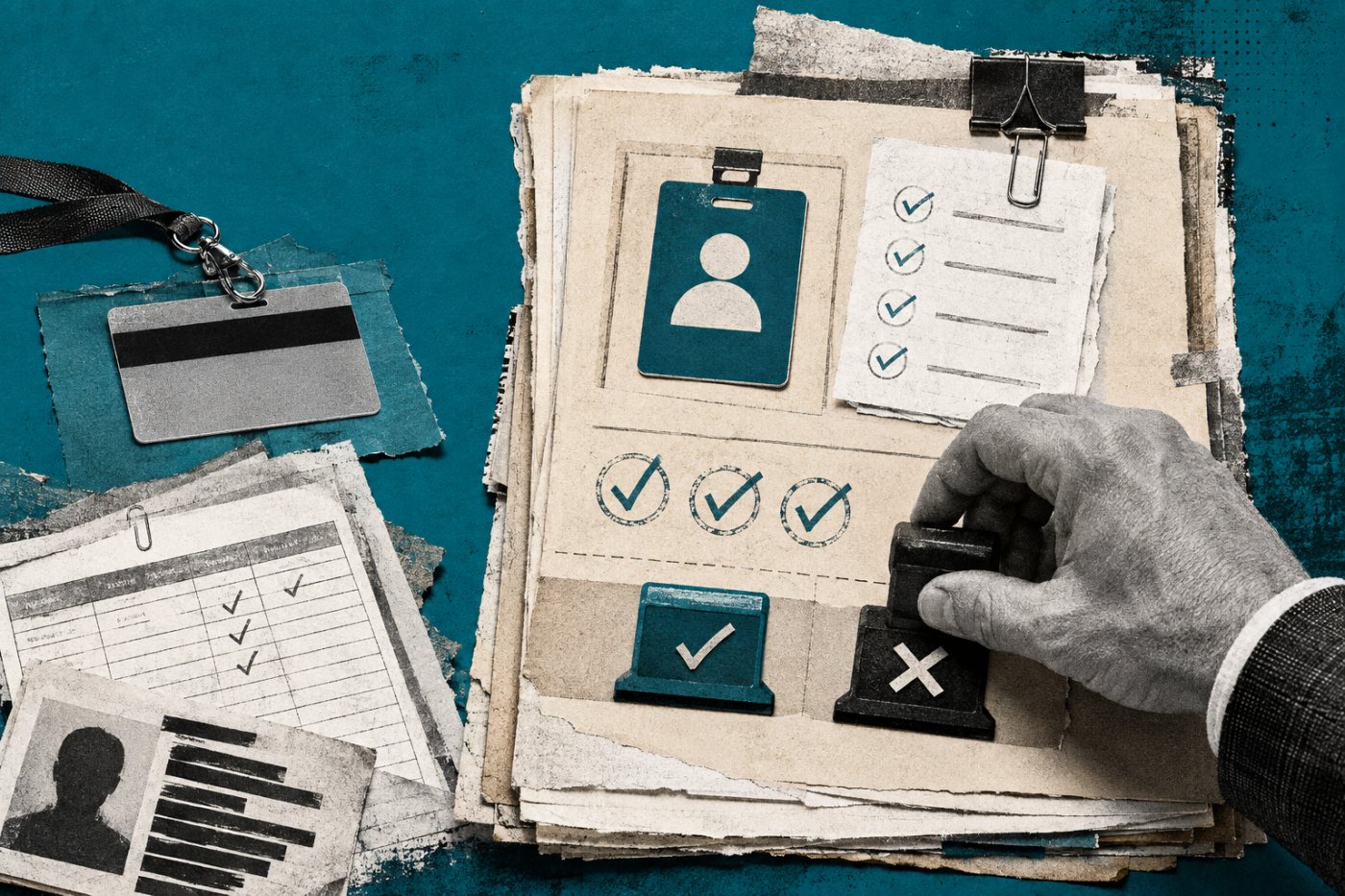 Un responsable revisa una solicitud de acceso preparada por Ema antes de autorizar la decisión sensible.