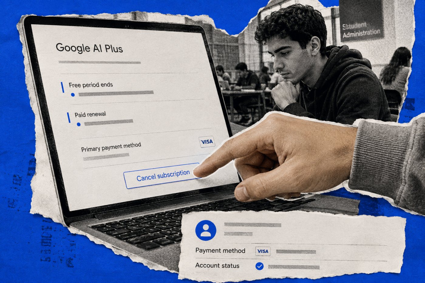 مراجعة موعد انتهاء السنة المجانية وإلغاء Google AI Plus قبل التجديد المدفوع